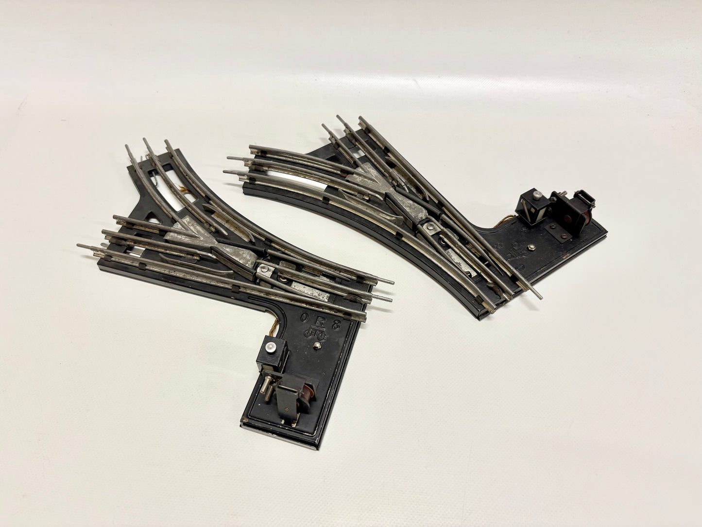 Märklin Elektrisches Weichenpaar Spur 0