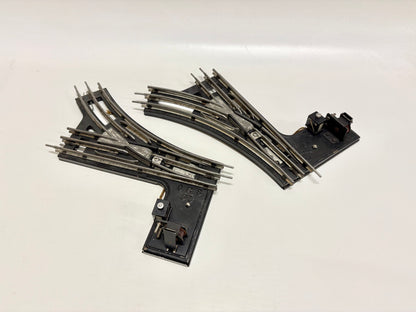 Märklin Elektrisches Weichenpaar Spur 0