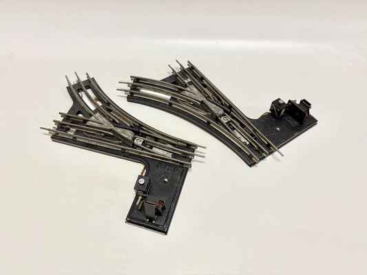 Märklin Elektrisches Weichenpaar Spur 0
