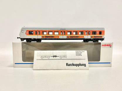 Märklin 4106 Personenwagen Steuerwagen mit Jägermeister Werbung DB AC H0