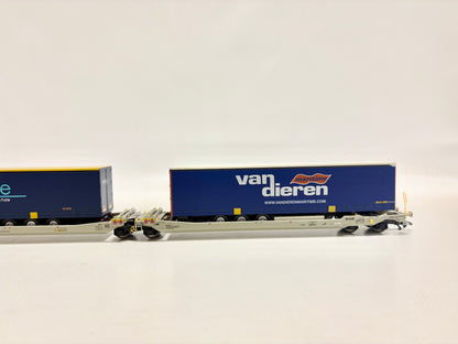 Rocky Rail RR90321 Taschenwagen mit LKW-Auflieger DB AC H0 (Kopie)