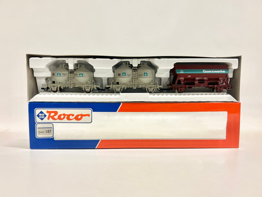 Märklin 44048 Wagen-Set Quarzwerke Güterwagen DB DC H0