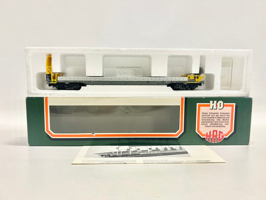 HAG Nr. 375 vierachsiger Auffahrwagen BLS AC H0