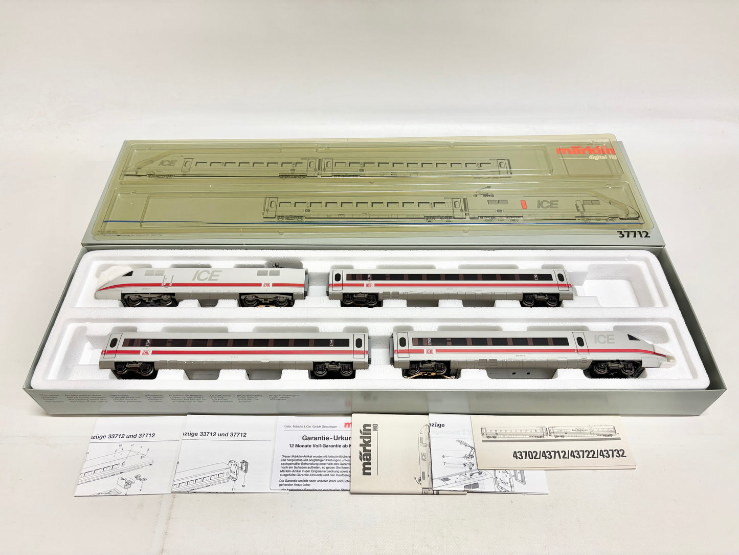 Märklin 37712 Digital InterCity-Express Br 402 ICE DB AC H0