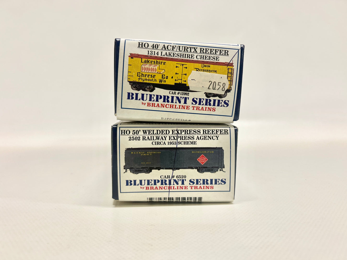 Branchline Trains Blueprint Series Box Car Bausätze USA Güterwagen H0