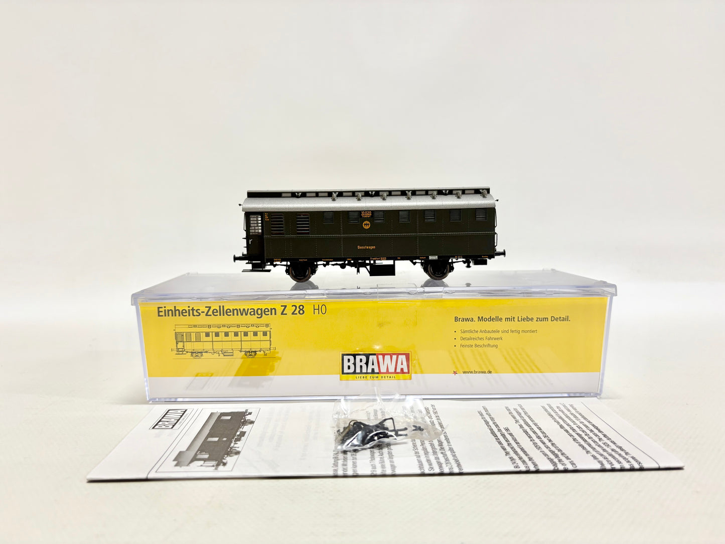 Brawa 45810 Zellenwagen DRG DC H0