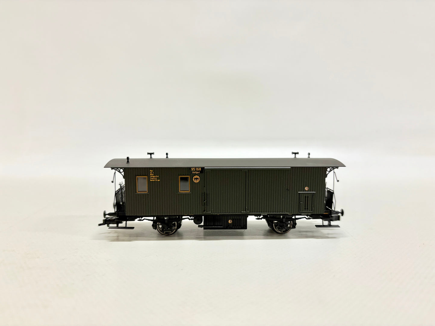 Brawa 2411 Württemberg Gepäckwagen DRG DC H0