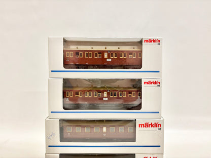 Märklin Württ. Personenwagen 4211 4210 42141 42131 K.W.St.E. AC H0