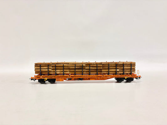 Piko Rungenwagen mit Holzladung Wascosa DC H0
