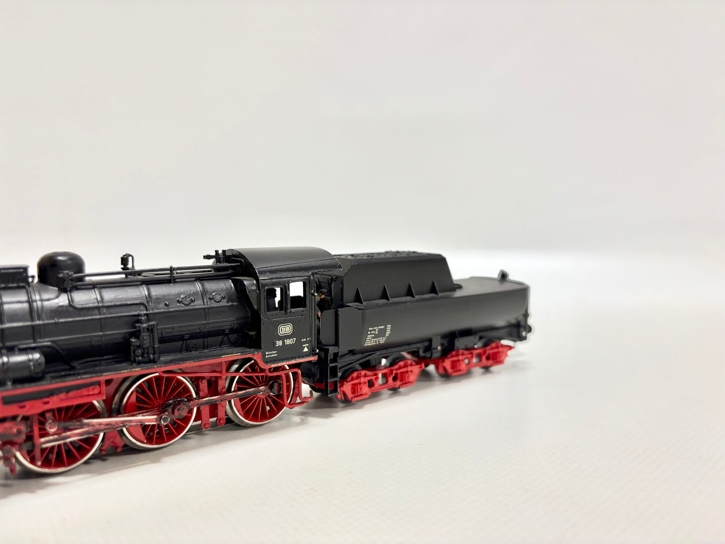 Märklin 3098 Dampflok *gesupert* Br 38 1807 DB AC H0