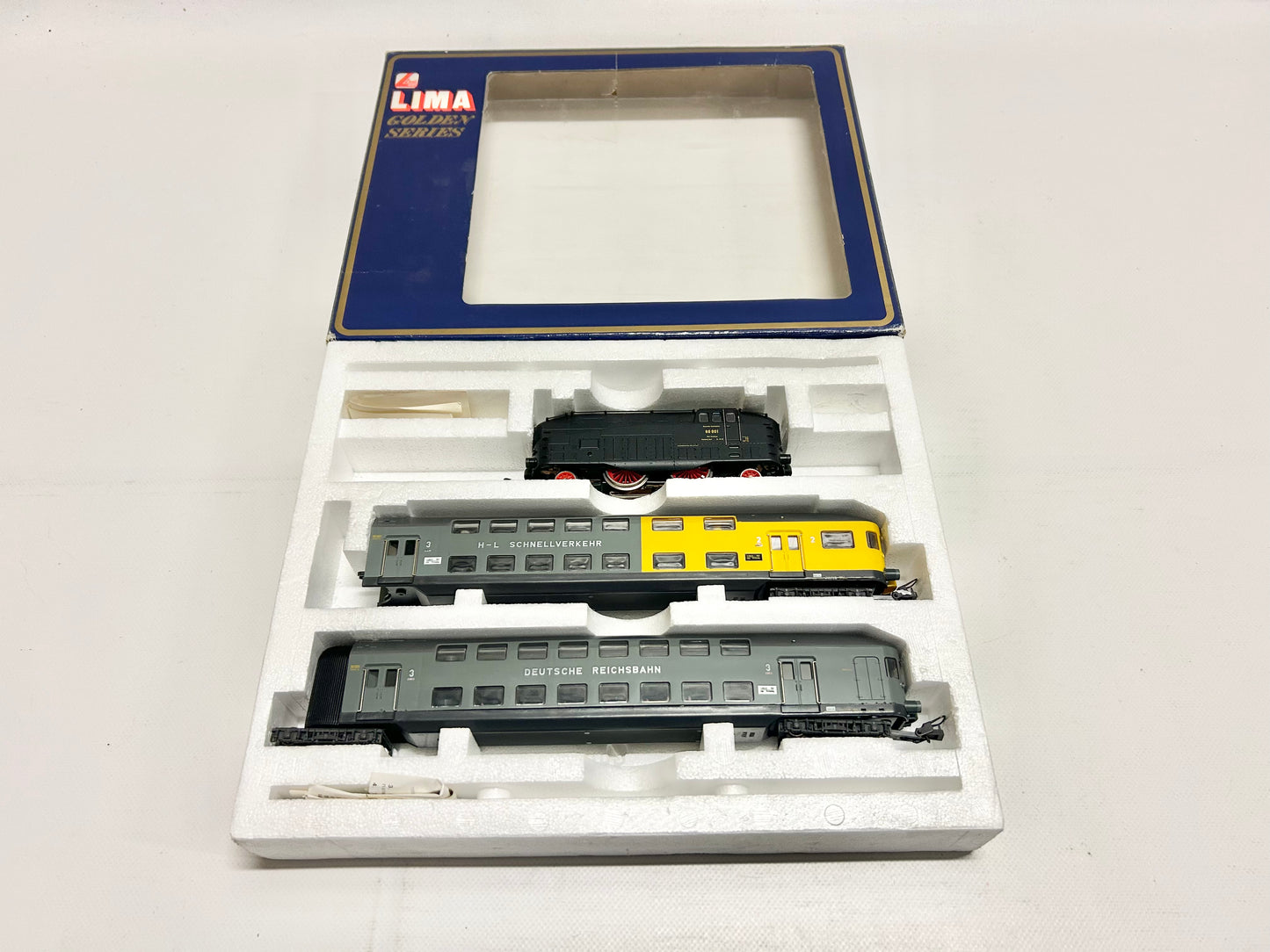LIMA 149802 AC Zugpackung HL-Schnellverkehr mit Dampflok DR AC H0