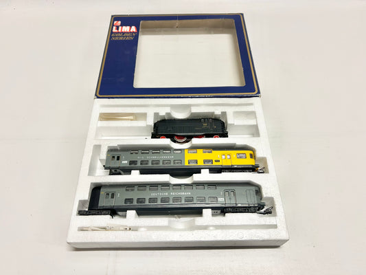 LIMA 149802 AC Zugpackung HL-Schnellverkehr mit Dampflok DR AC H0