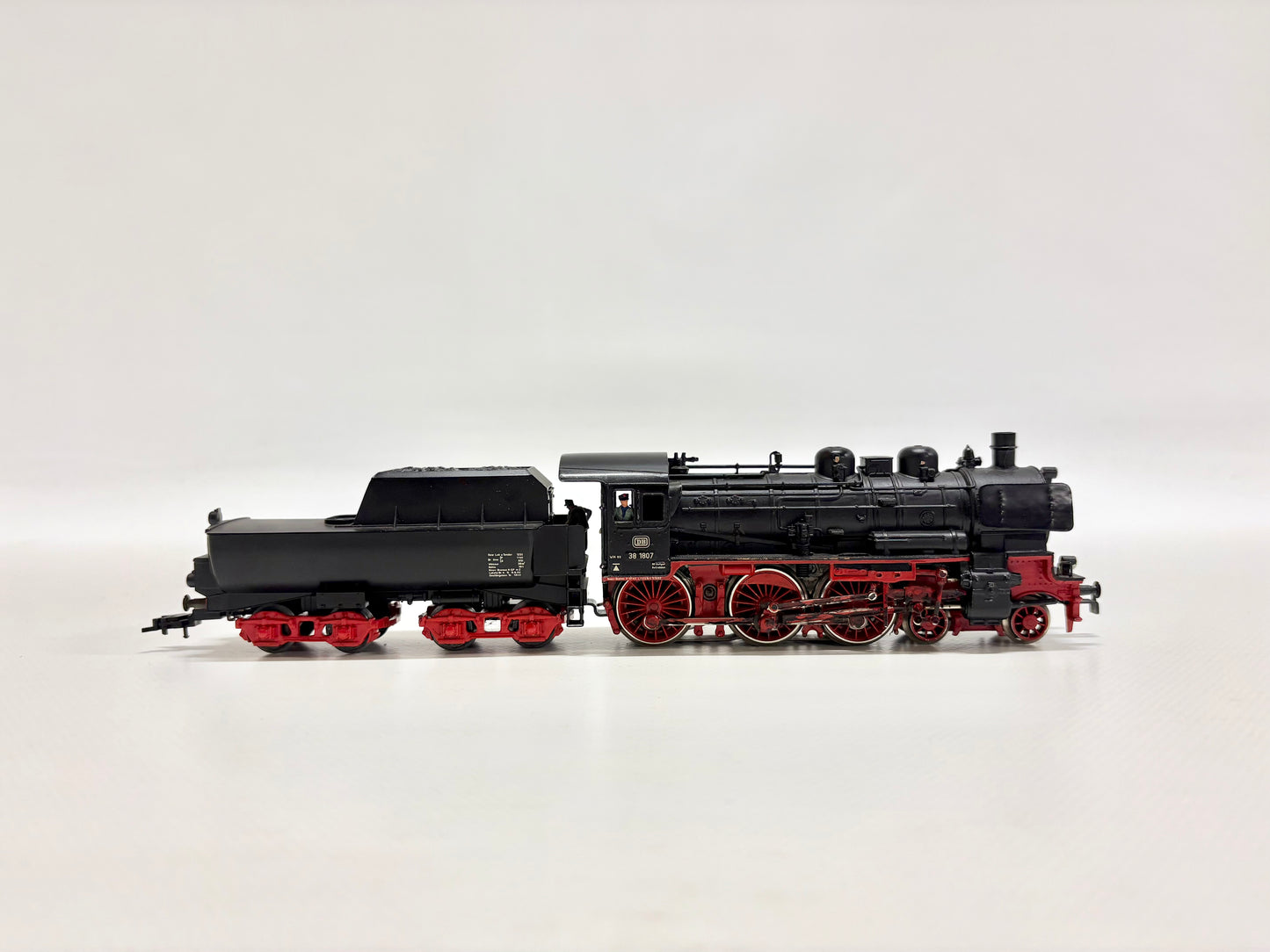 Märklin 3098 Dampflok *gesupert* Br 38 1807 DB AC H0