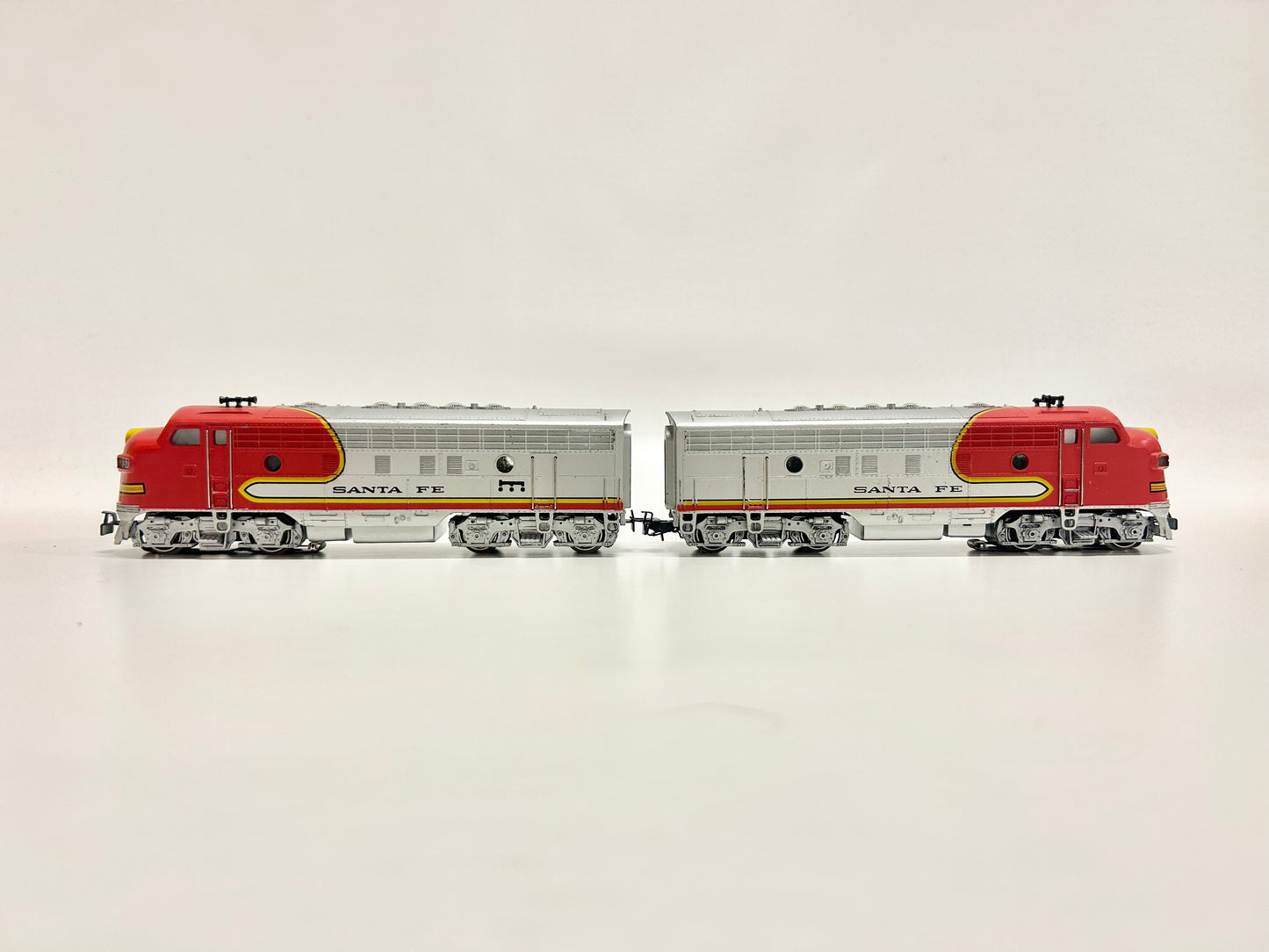 Märklin 3060 + 4060 Diesellok F7 Santa Fe USA AC H0