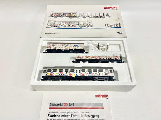 Märklin 4503 Saarländischer Sommerzug DB AC H0