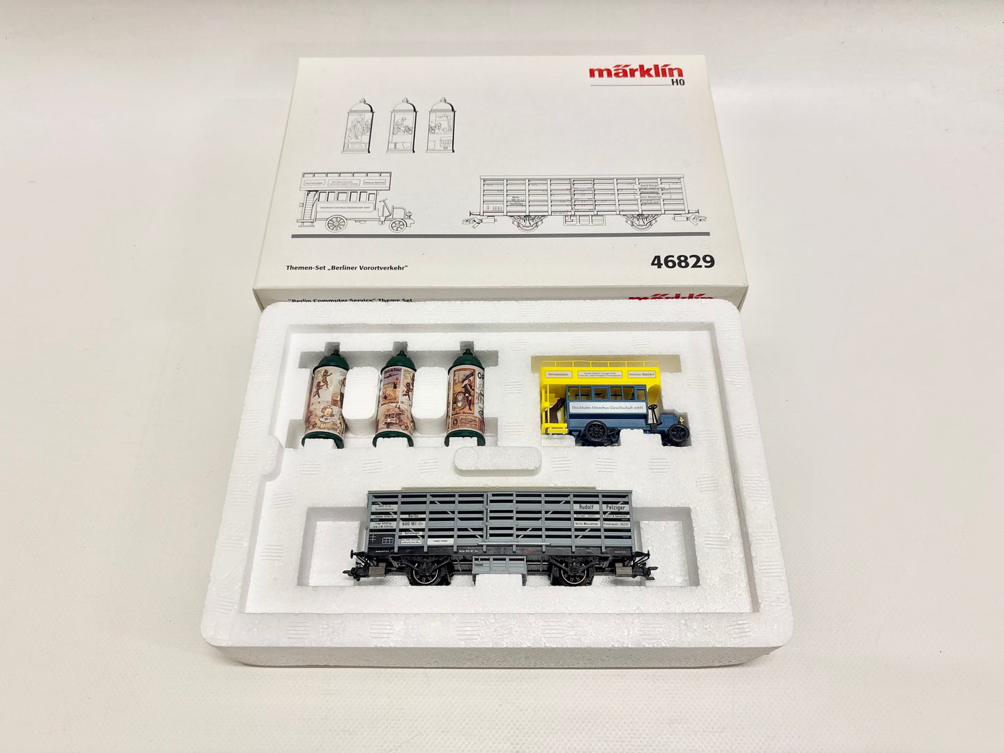 Märklin 46829 Wagen-Set Berliner Vorortverkehr AC H0