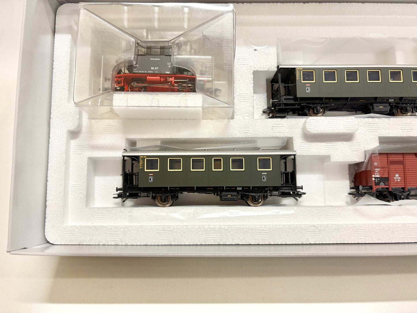 Märklin 26609 Mfx+ Digital & Sound Zugpackung Personenzug mit Güterwagen DB AC H0