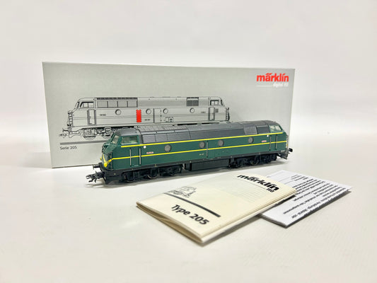 Märklin 37672 Digital Serie 205 Diesellok SNCB H0