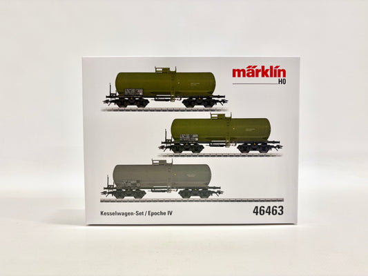 Märklin 46463 Wagen-Set Gaskesselwagen CSD AC H0