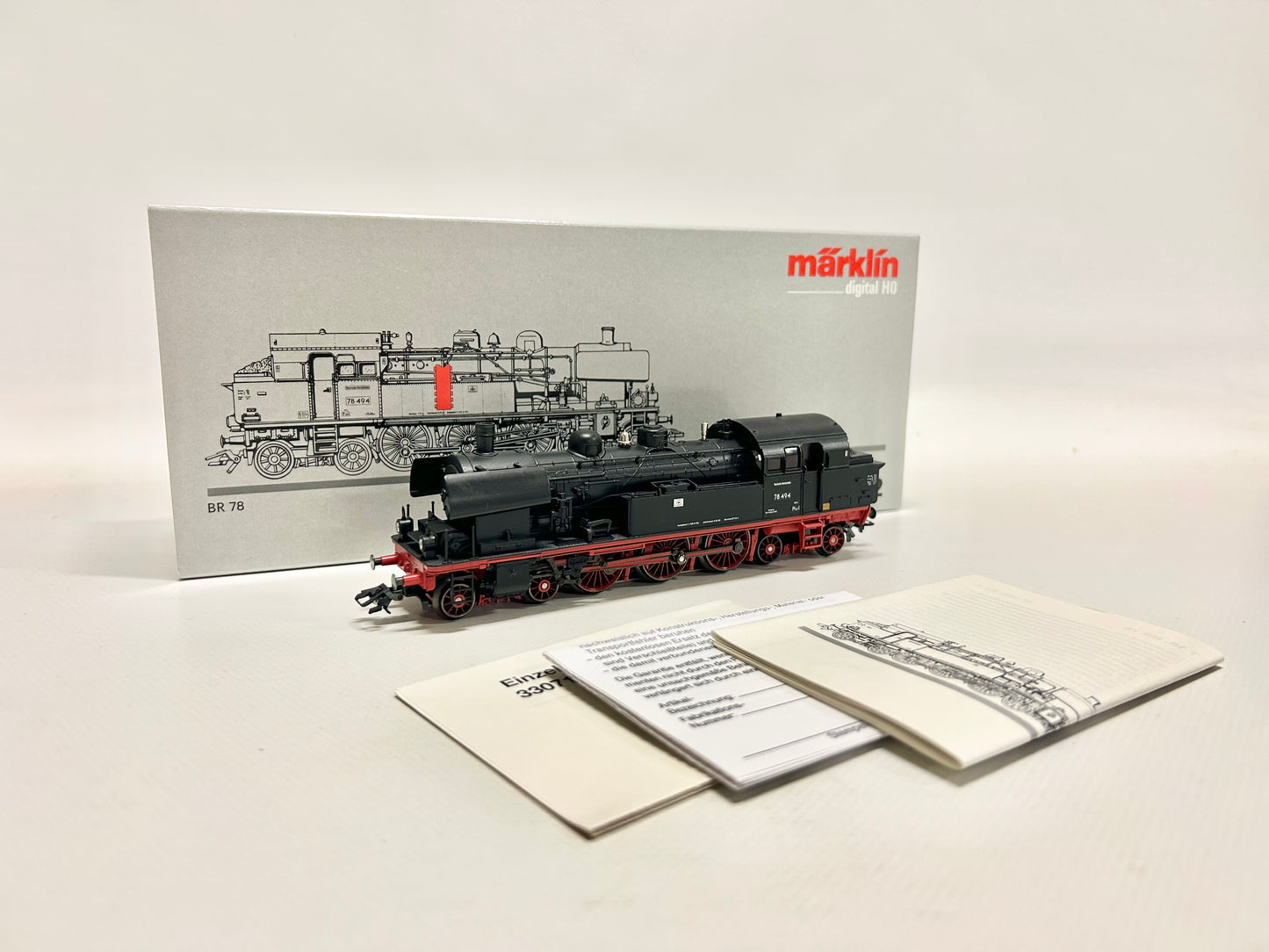 Märklin 37072 Digital Br 78 Dampflok H0