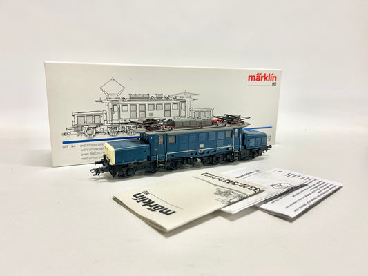 Märklin 3422 Digital Br 194 ozeanblau-beige E-Lok Deutsches Krokodil H0