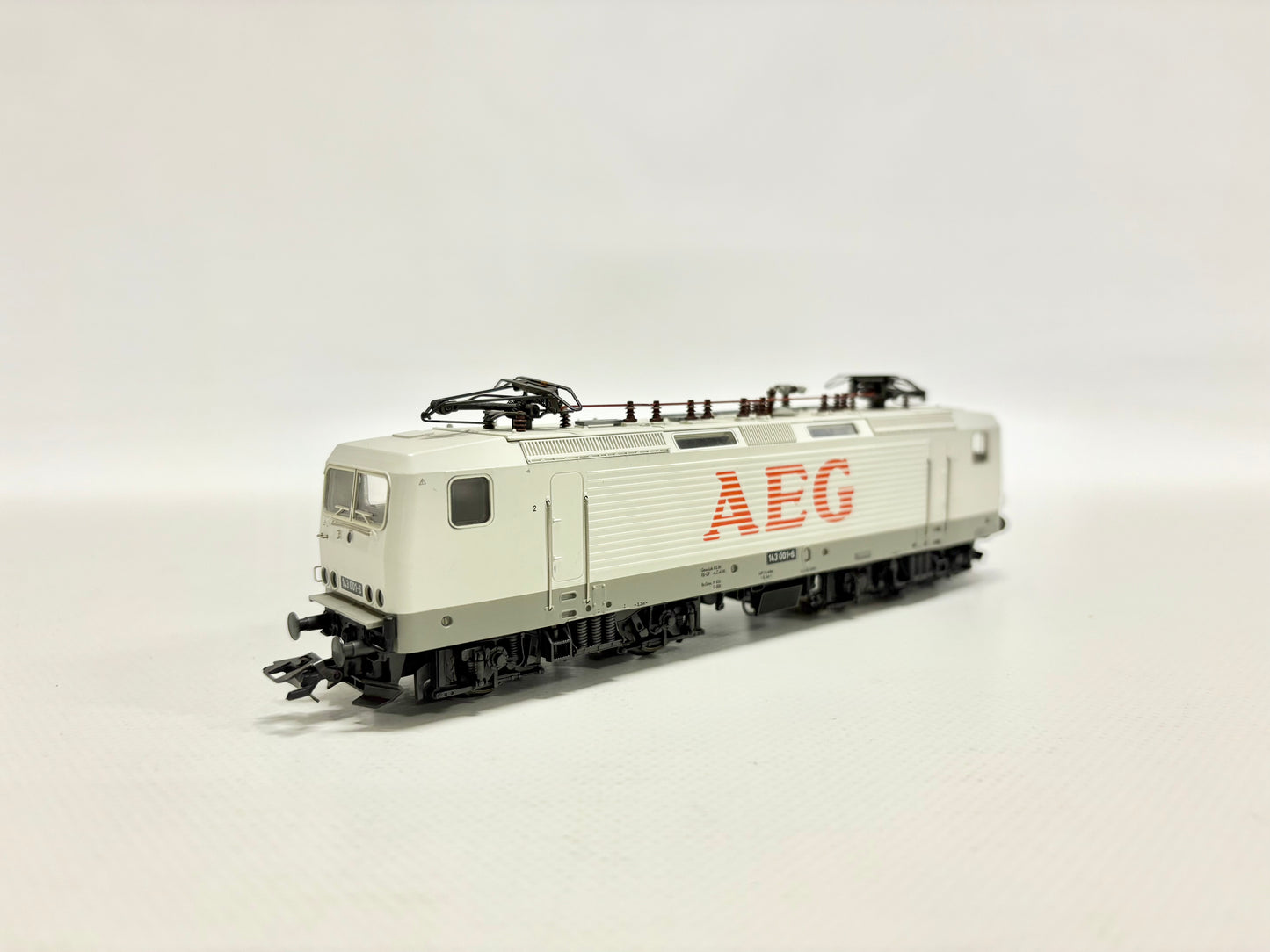 Märklin 3445 Mfx-Digital + Sound Umbau E-Lok Br 143 001-6 AEG AC H0