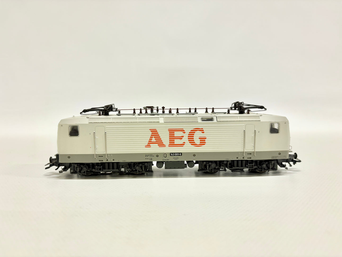 Märklin 3445 Mfx-Digital + Sound Umbau E-Lok Br 143 001-6 AEG AC H0