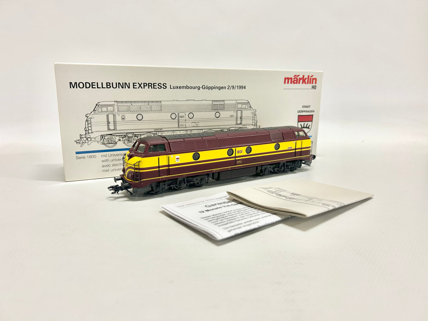 Märklin 83468 Digital Serie 1800 CFL Diesellok H0