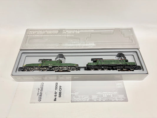 Märklin 3300 Mfx-Digital + Sound Umbau Jubiläumspackung Krokodil DB SBB AC H0