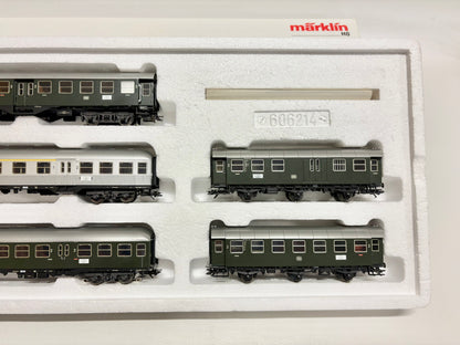 Märklin 42756 Wagen-Set Nahverkehr Personenwagen mit Innenbeleuchtung DB AC H0