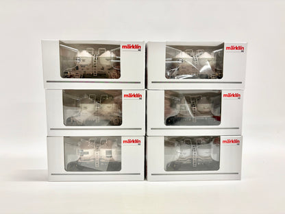 Märklin 00723 6x Silowagen Güterwagen Konvolut DB AC H0