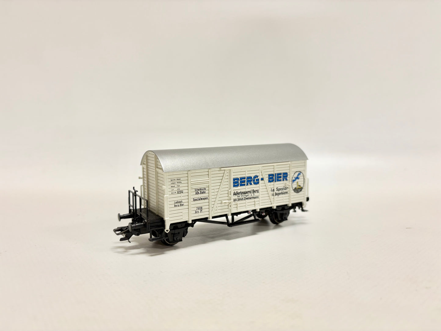 Märklin 94376 SoMo Gedeckter Güterwagen Berger Bier DB AC H0