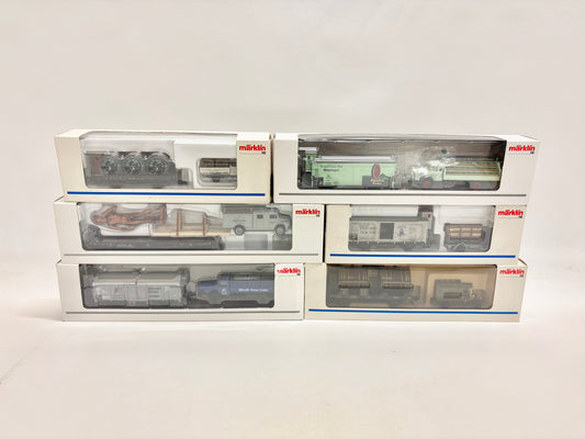 Märklin 6x Museumswagen Güterwagen Konvolut AC H0