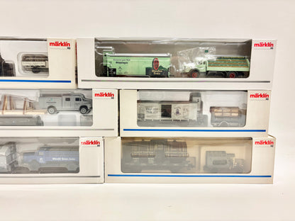 Märklin 6x Museumswagen Güterwagen Konvolut AC H0