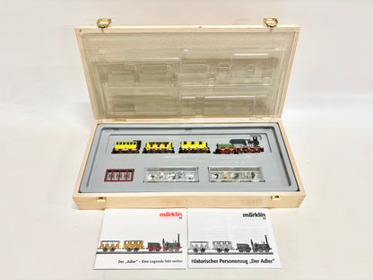 Märklin 26350 Digital Historischer Personenzug mit Dampflok "Adler" AC H0