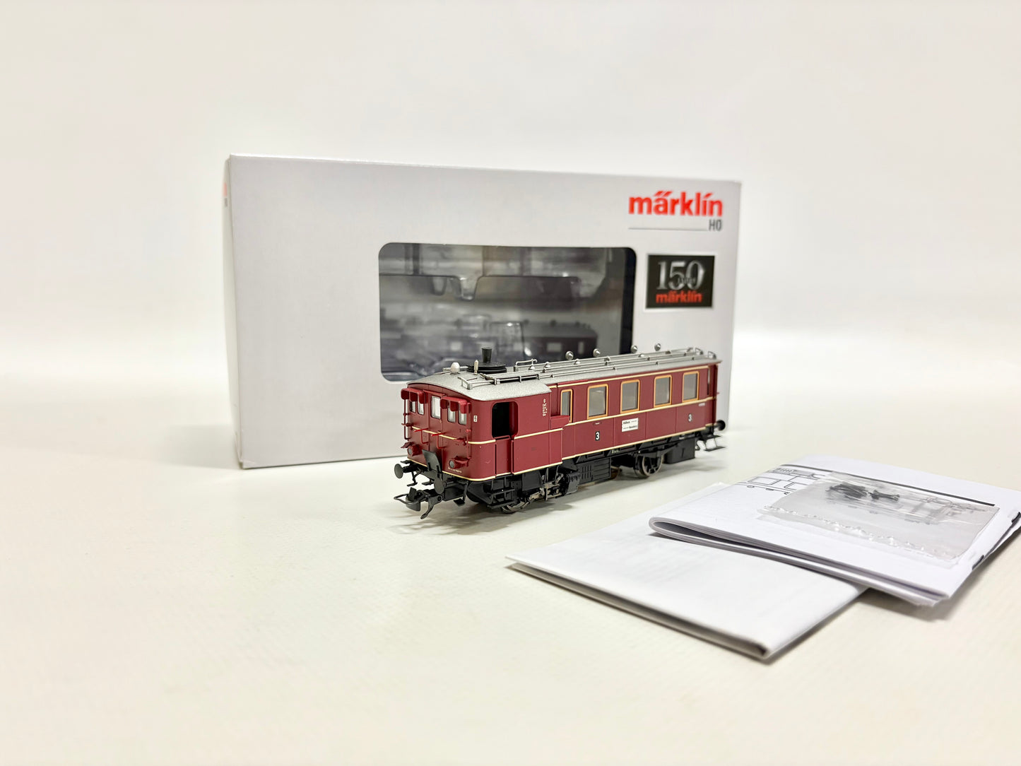 Märklin 37253 Mfx-Digital Dampftriebwagen Kittel DT8 DB AC H0