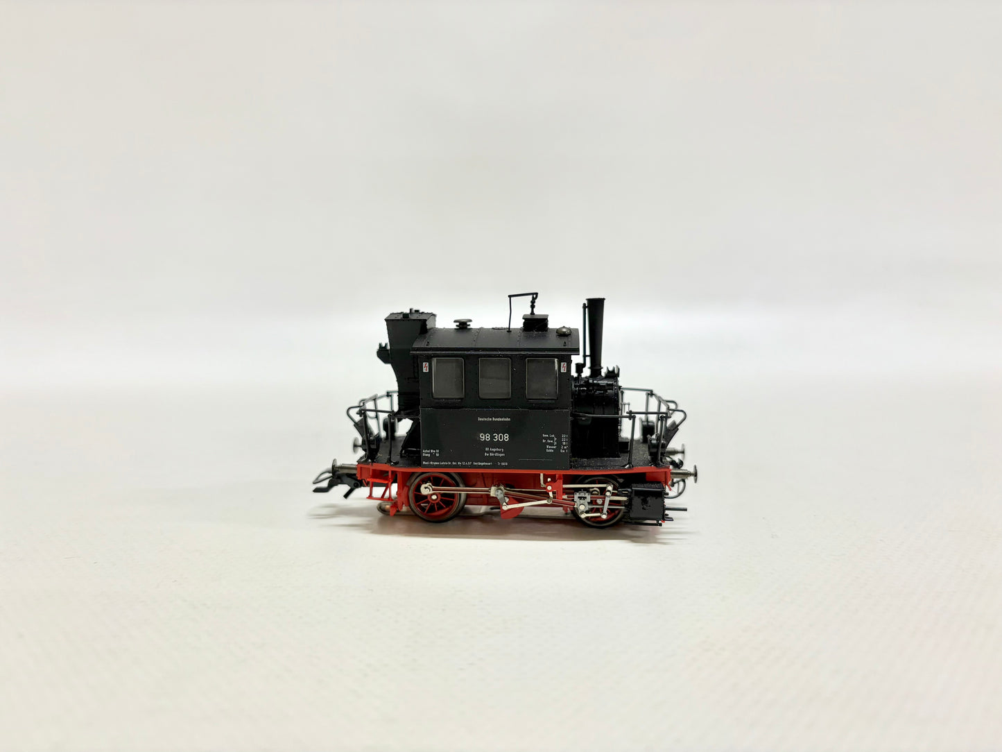 Märklin 3387 Dampflok Br 98 308 "Glaskasten" DB AC H0