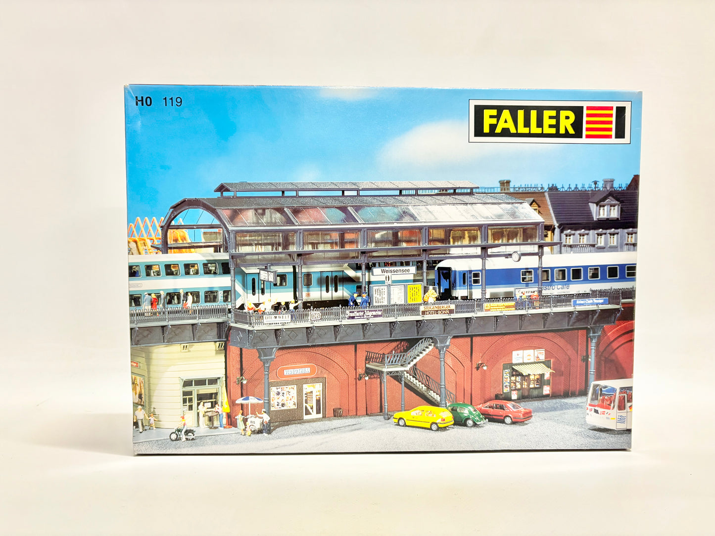 Faller 119 H0 S-Bahn Station Bausatz