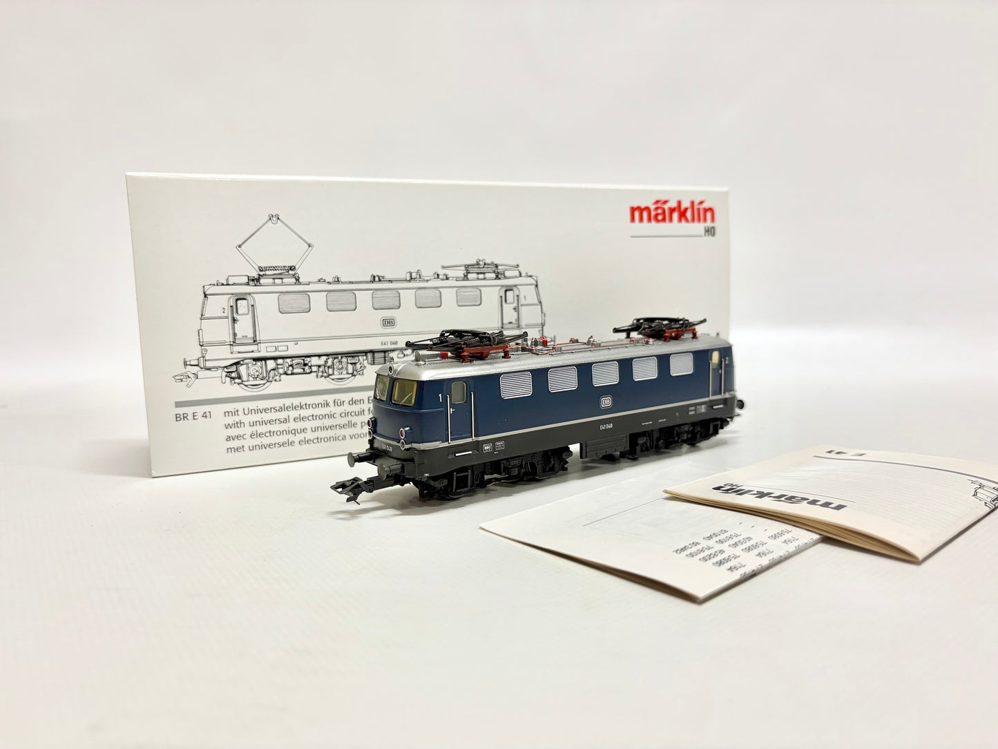Märklin 30345 Digital E-Lok E41 048 DB AC H0