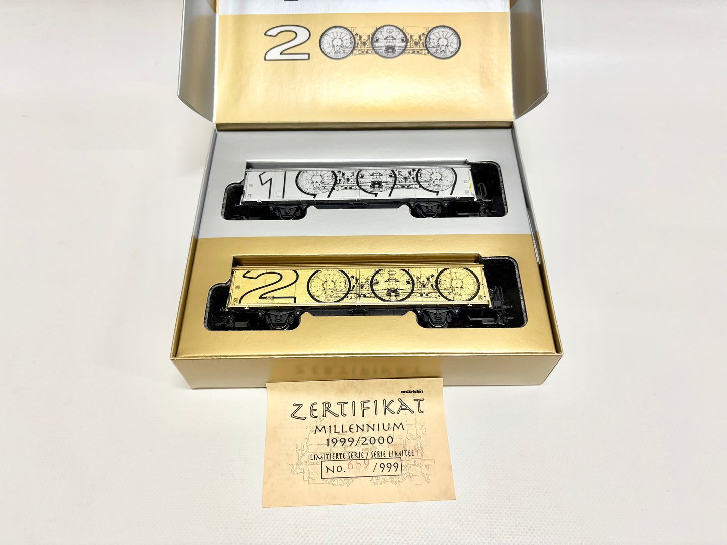 Märklin Millenium Sonderpackung 1999 2000 Limitierte Serie SBB AC H0