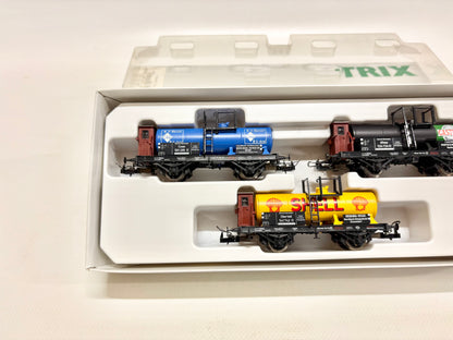Trix 23931 Wagen-Set Kesselwagen DRG H0