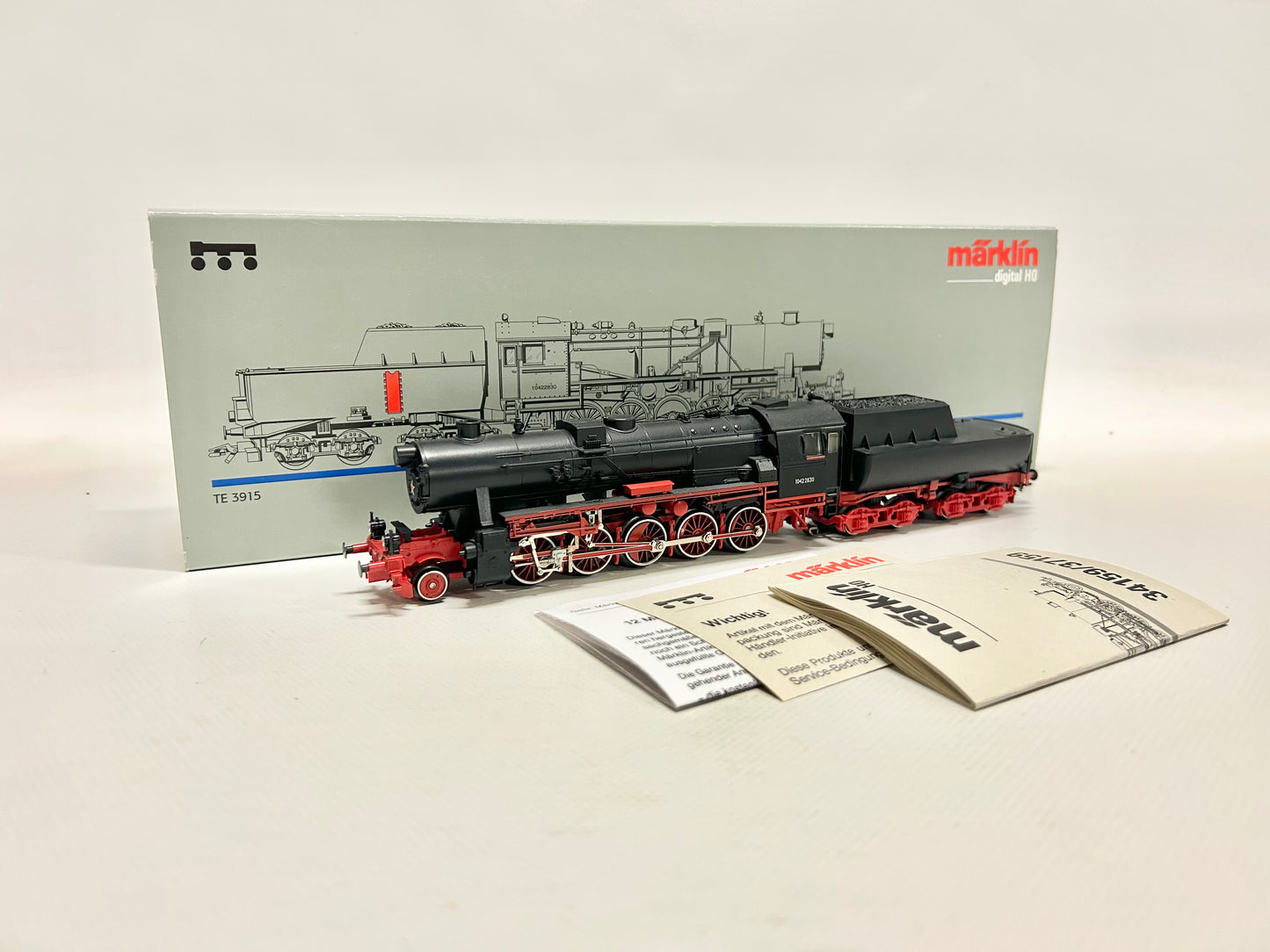Märklin 37159 Digital Dampflok TE3915 H0