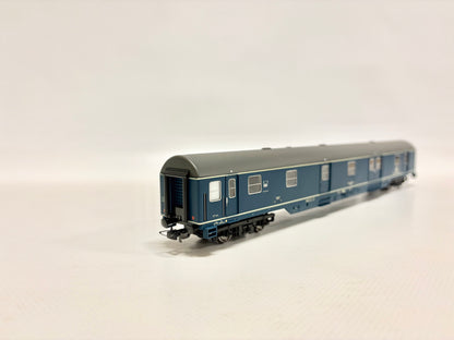 Sachsenmodelle 14695 Bahnpostwagen ozeanblau DBP H0