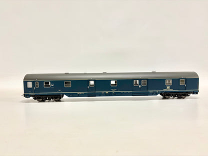 Sachsenmodelle 14695 Bahnpostwagen ozeanblau DBP H0