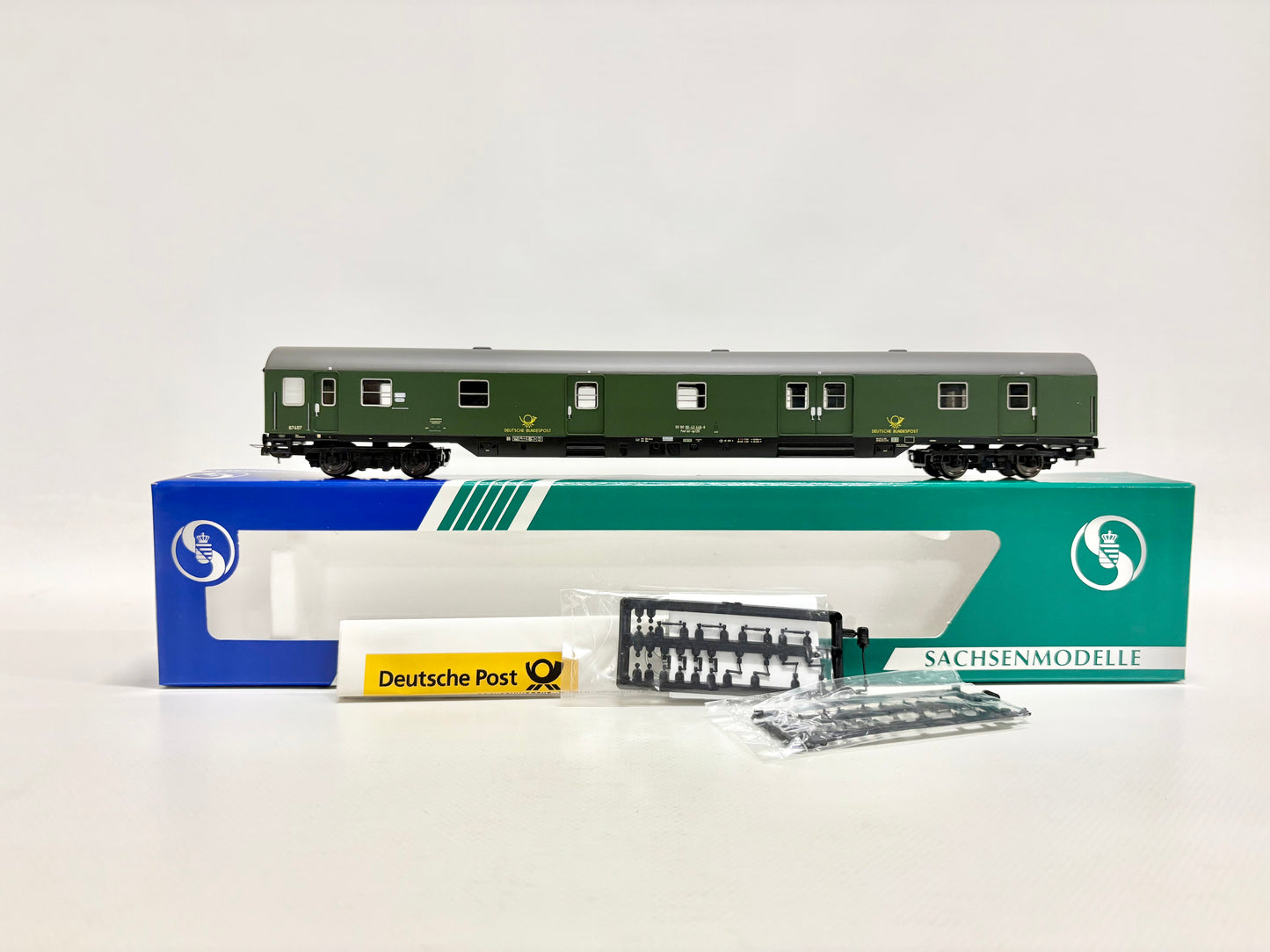 Sachsenmodelle 14636 Bahnpostwagen DBP H0