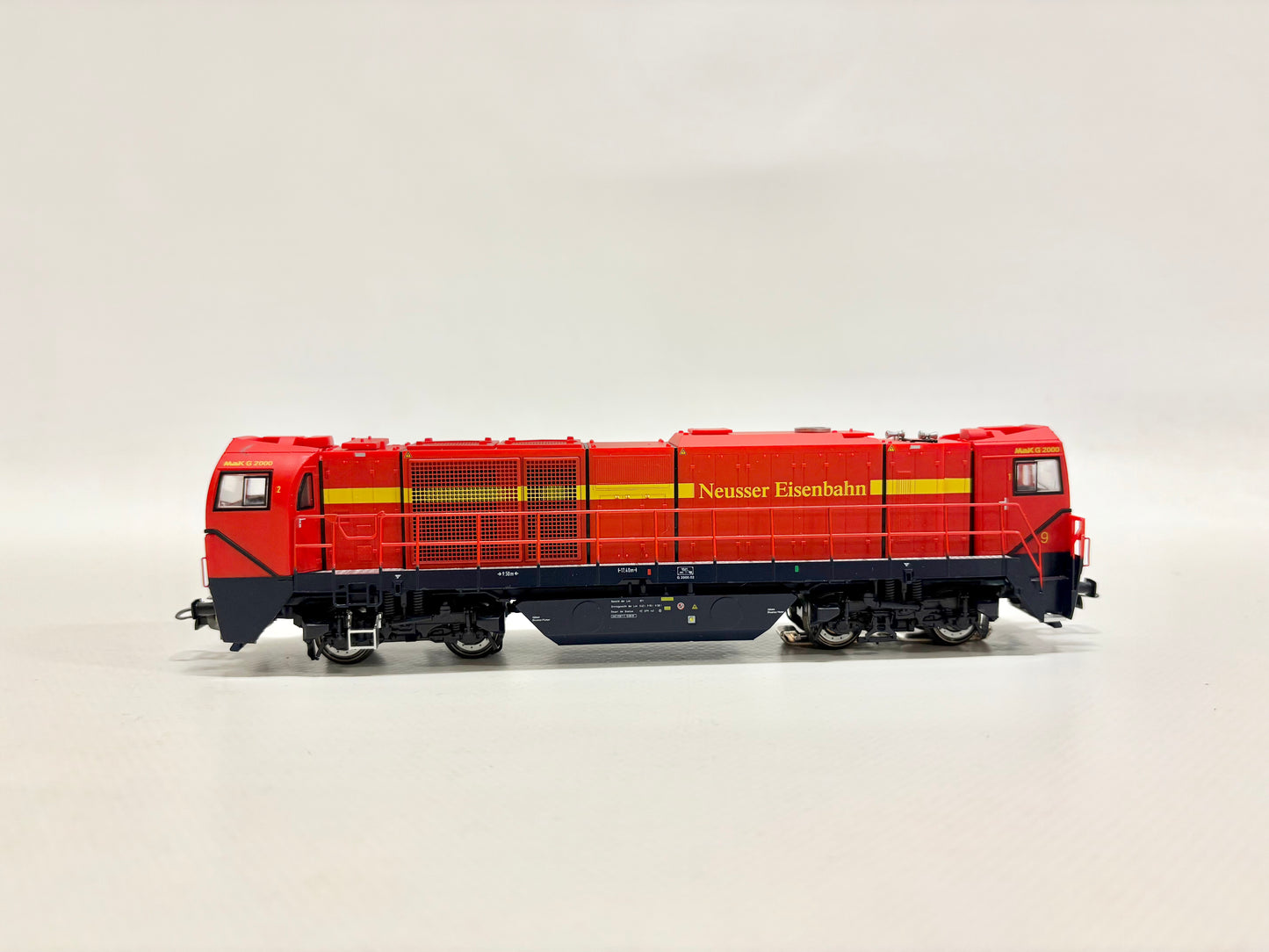 Mehano 8839 Digital Diesellok Vossloh G2000 Neusser Eisenbahn AC H0
