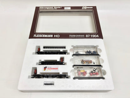 Fleischmann 87 1904 Wagen-Set Jubiläumsset K.P.E.V. AC H0