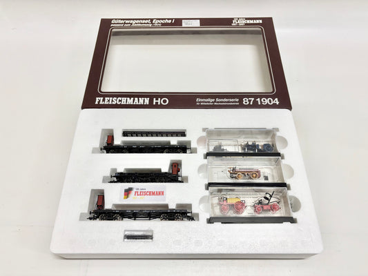 Fleischmann 87 1904 Wagen-Set Jubiläumsset K.P.E.V. AC H0