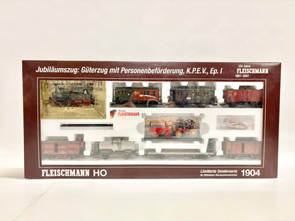 Fleischmann 1904 Zugpackung Jubiläumszug K.P.E.V. AC H0