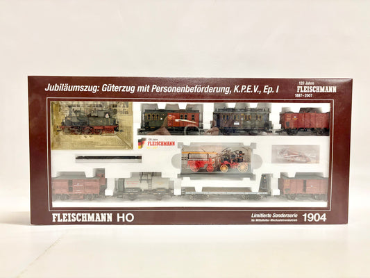 Fleischmann 1904 Zugpackung Jubiläumszug K.P.E.V. AC H0